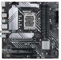 Материнская плата mATX ASUS PRIME B660M-A WIFI D4 90MB1AE0-M1EAY0 (LGA1700, B660, 4*DDR4 (5333), 4*SATA 6G RAID, 2*M.2, 3*PCIE, Glan, WiFi, BT, 2*HDMI
